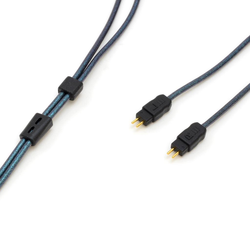 Onso 05 Сбалансированное соединение наушников кабель Поляризованный цвет 4.4(5полюсный)-2pin(CIEM-Л/П) 1.2м iect_05_bl4c_120