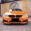 Защитная накладка на угол переднего бампера из углеродного волокна для BMW M3/M4 F80/F82.