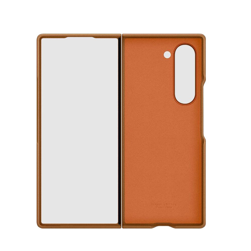 Samsung Galaxy Z Fold6 Z Fold 6 Kindsuit Case Soft Silky Touch Protective Leather Cover