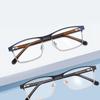 Квадратная оправа металлическая мужская оправа для очков деловые очки высокого класса повседневный стиль оправа для очков