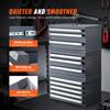 VEVOR Drill Bit Dispenser Cabinet, Five-Drawer Drill Bit Organizer Cabinet for #1 to #60 Steel Drill Dispenser Organizer Cabinet with Labels