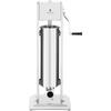 Vertical manual sausage stuffer, 7 l, 4 funnels