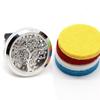 Zen'Arôme Diffuseur Voiture Arbre De Vie Clip'Arôme - Diffuseur Parfum Et Huile Essentielle - Acier Inox + 5 Buvards Réutilisables