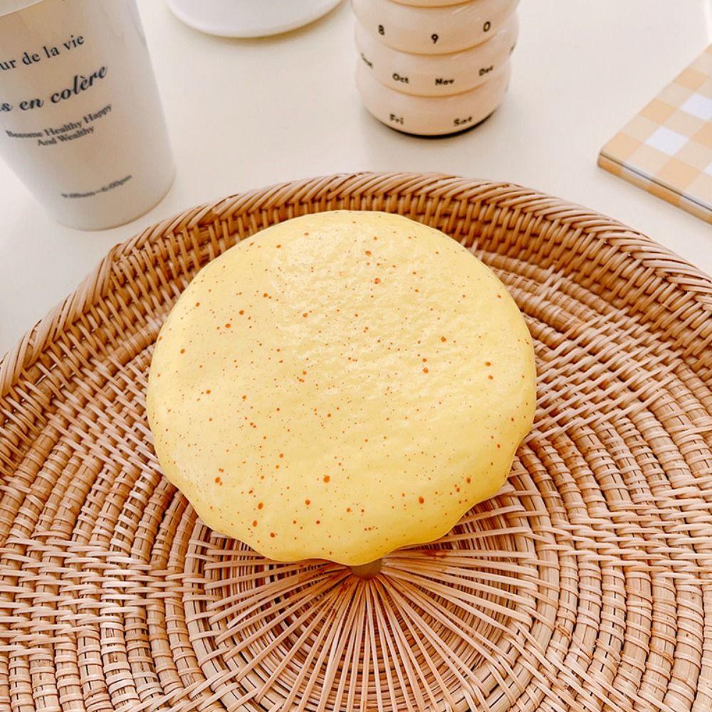 Bread Toast Food Creative Simulation Donuts Slow Rising Squeeze Stress Relief Toys Spoof Tease People Desktop Toy