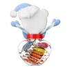 Party Decoration Storage Organizer Storage Bottle Kids Cute Box Candy Jar Santa Claus Christmas