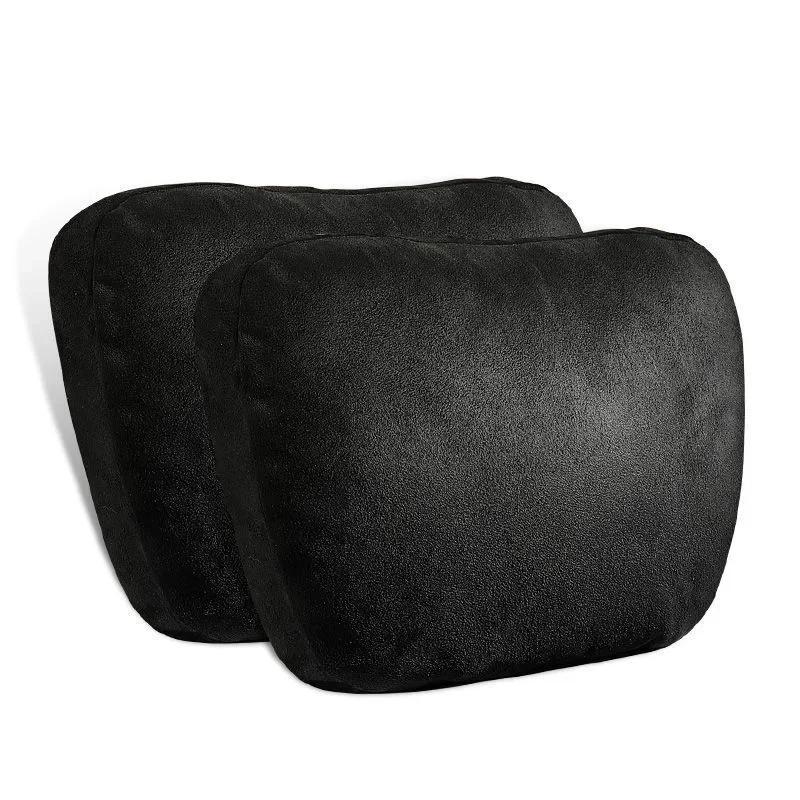 Подголовник автомобильный премиум-качества с поддержкой шеи, сиденье, дизайн Maybach S-класса, мягкий, универсальный, регулируемый, автомобильная подушка, подставка для шеи, подушка