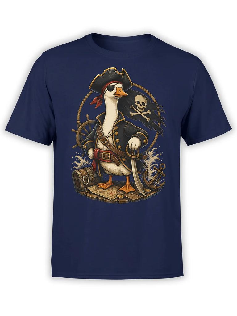 Captain Honk Pirate Goose T-Shirt | Unisex