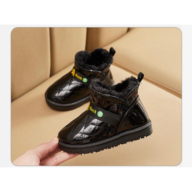 Детские зимние ботинки для девочек, новые хлопковые зимние ботинки для девочек, водонепроницаемые и вельветовые детские ботинки, мужская зимняя обувь
