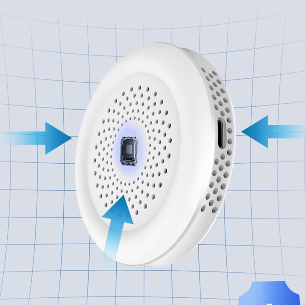 3 в 1 детектор CO2 портативный измеритель углекислого газа с пряжкой инфракрасный датчик NDIR зарядка через USB для озеленения комнат туризм
