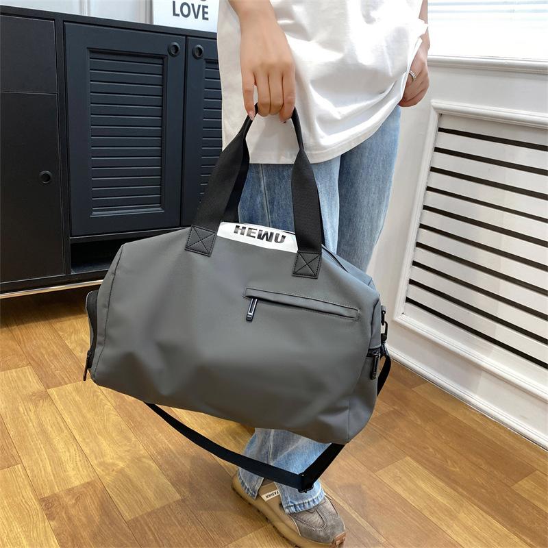 Fashion Trendy Men and Women Short-distance Portable Travel Package Dry and Wet Separation Sports Gym Bag Belt Shoe Bin
