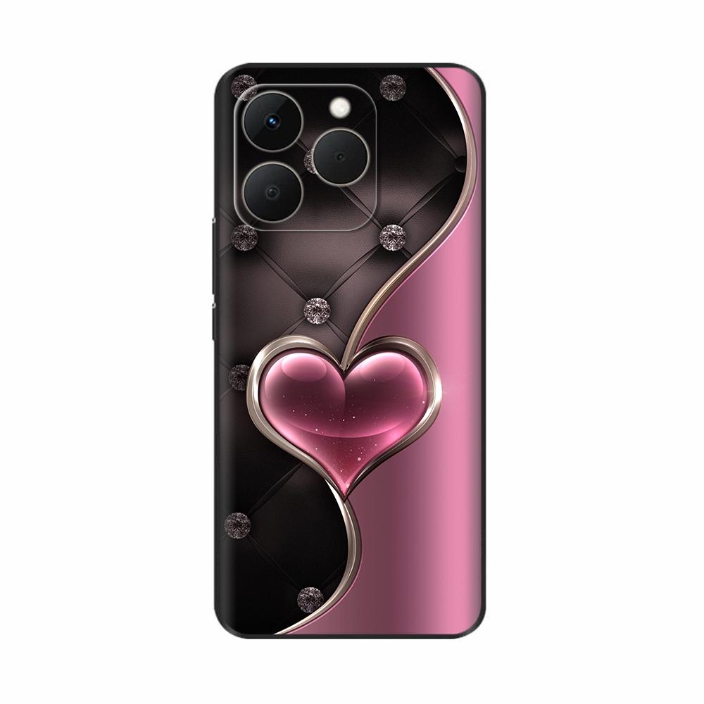 Чехол для Realme 15T Realme15 T Чехол для телефона Дракон Любовь Сердце Мультяшный Рисунок Задняя Крышка Для Realme 15 Pro 15T Мягкие Силиконовые Чехлы