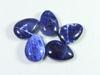 23Cts. Натуральный голубой содалит груша кабошон драгоценный камень россыпью 05 шт. лот 10X14MM RQ-1972
