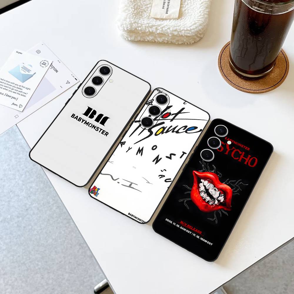 Чехол для телефона B-Baby M-Monster K-Kpop для Samsung S 24 Fe 25 Ultra Plus 20 Lite 21 30 22 23 24 22 Ultra 5G Fundas
