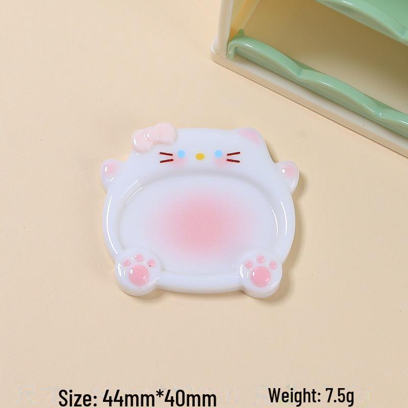 Милая смоляная пластина в виде животного для самостоятельного изготовления ювелирных изделий