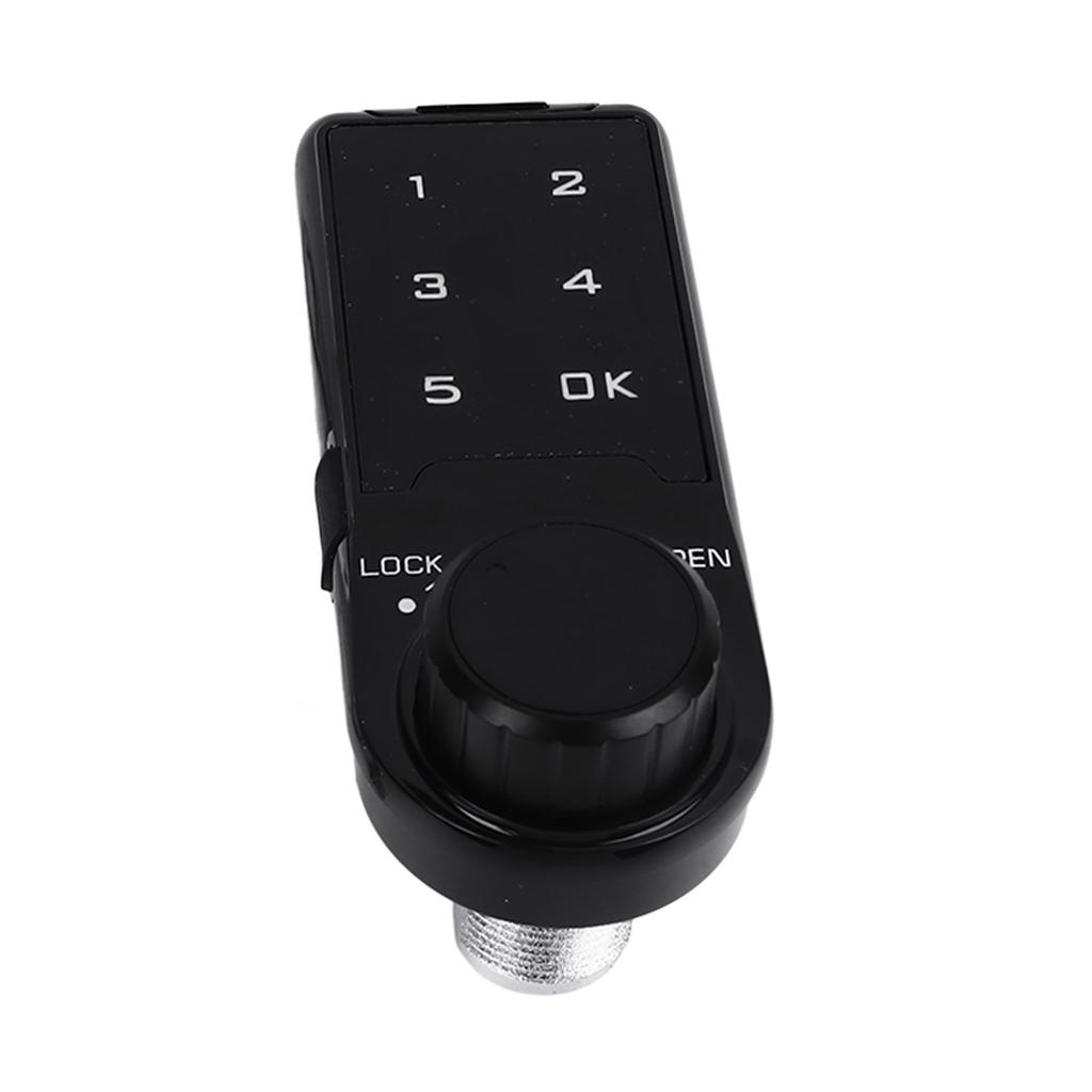 Сенсорная цифровая парольная клавиатура Замок для шкафа 20 мм Черный Электронный Противоугонный Засов для ящика