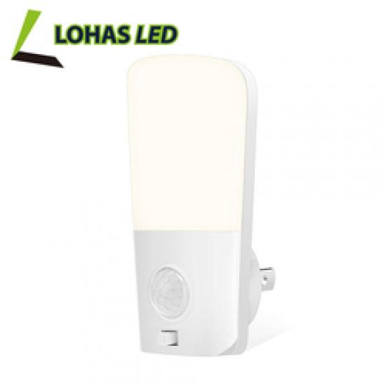 Оптовая цена завода 1 Вт 3000 К 5000 К PIR датчик движения США, ЕС, Великобритания, настенный светодиодный ночник для детей