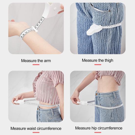 Retractable Tape Measure Dual-Sided Soft Mini Measuring Tape Portable Tailor Sewing Cloth Weight Loss Body Measurement Tape Flexible Ruler Tape