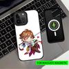Чехол для телефона H-Honor of K-Kings Li Bai-es Для iPhone 17, 16, 15, 14, 13, 12, 11 Plus, Pro Магнитный Для Magsafe Беспроводная Зарядка