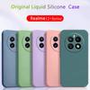 Для Realme 12 Plus Чехол Realme 12+ 5G Funda Coque Мягкий жидкий силиконовый защитный чехол для телефона Realme 12+ Pro Plus