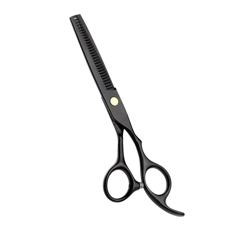 6 Inch Stainless Steel Hair Cutting Scissors Set Straight Thinning Shear Black Blue Silver Barber Scissors