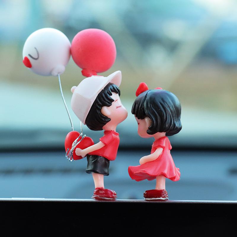 Милые креативные мультяшные украшения для автомобиля, украшения для центральной консоли автомобиля, аксессуары для салона автомобиля