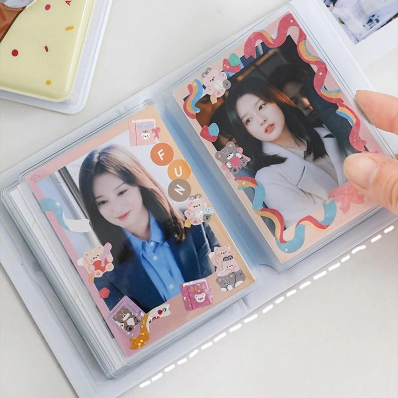 3-дюймовый переплет для фотокарточек Kpop, карты-идолы, сбор книг, переплет для фотокарточек, машина для переплета книг, фотоальбомы Kpop, вещи Kpop