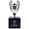 Trophée - Am Ball Com - UEFA Champions League - 70 Mm - Socle En Bois - Réplique 3D