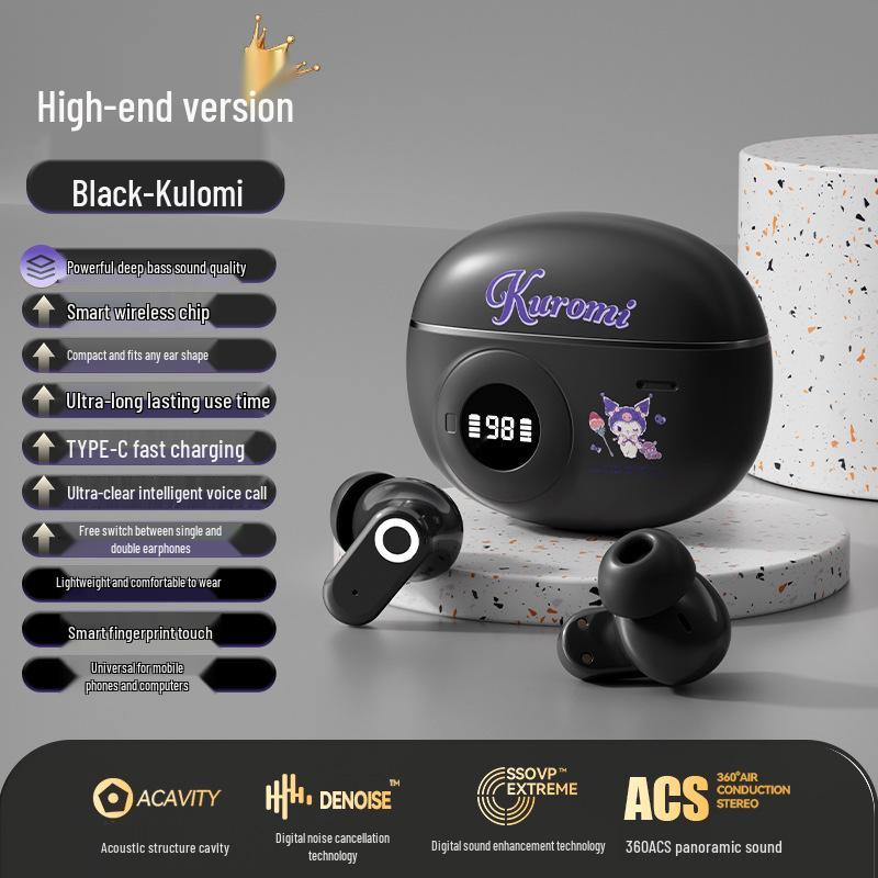 Новые беспроводные Bluetooth-наушники M41 True Wireless - Прозрачный дизайн In-Ear, Умный дисплей, Шумоподавление, Долгое время работы от аккумулятора