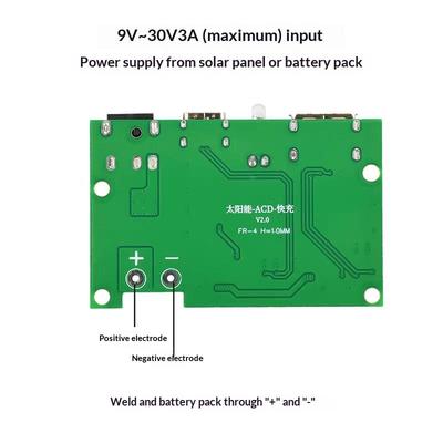Солнечная панель Power Bank с одним/двумя USB-портами, контроллер напряжения, регулятор, зарядное устройство для наружных DIY-проектов, фотовольтаики