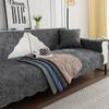 Four Seasons Universal Water Washed Cotton Quilted Sofa Cushion Simple Fabric Anti Slip Sofa Cushion Towel