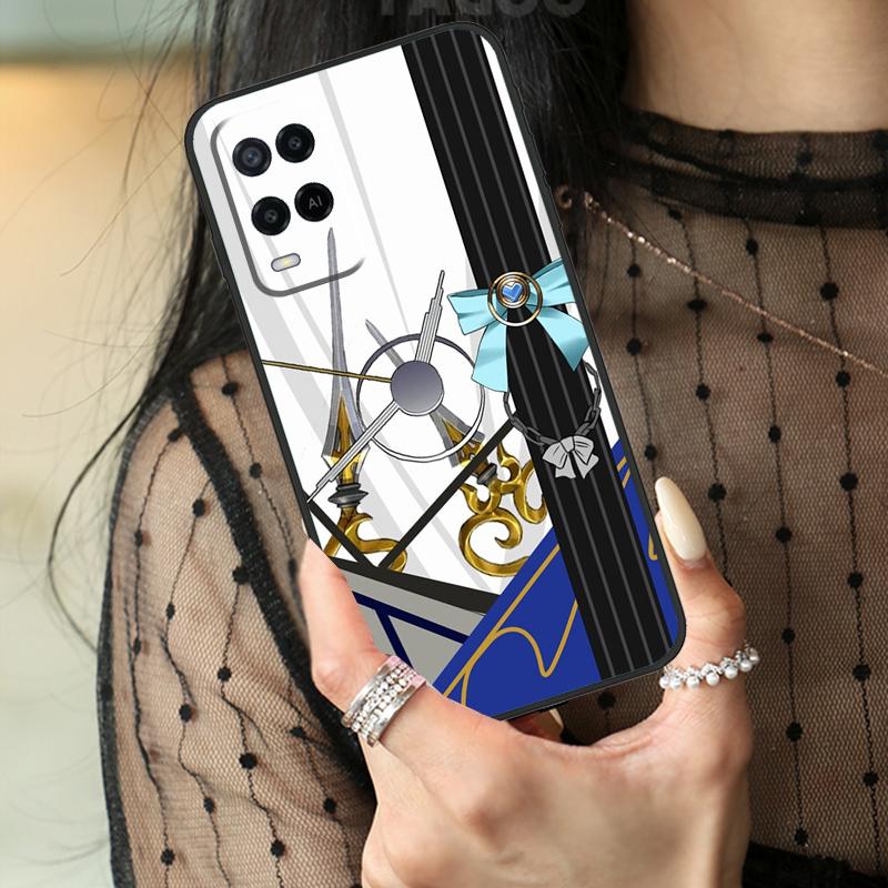 Чехол Hololive Костюм Для Oppo A78 A98 A18 A38 A58 A60 A80 A40 A96 A76 A16 A94 A74 A54 A15 A17 A57 A77 A5 Pro