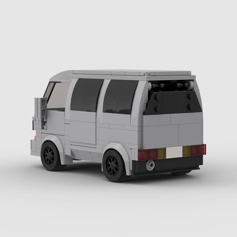 M-115241 Строительный Блок Совместимый Honda Van 8 Секций Автомобиль Acty Street Сборка Скорость