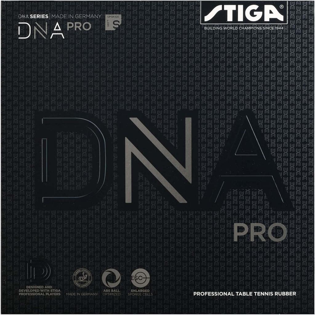 STIGA DNA Pro S Настольный теннис Натяжение Мягкий 1712010519 Накладка, Тип, Тыльная сторона, Красный, Толстый,
