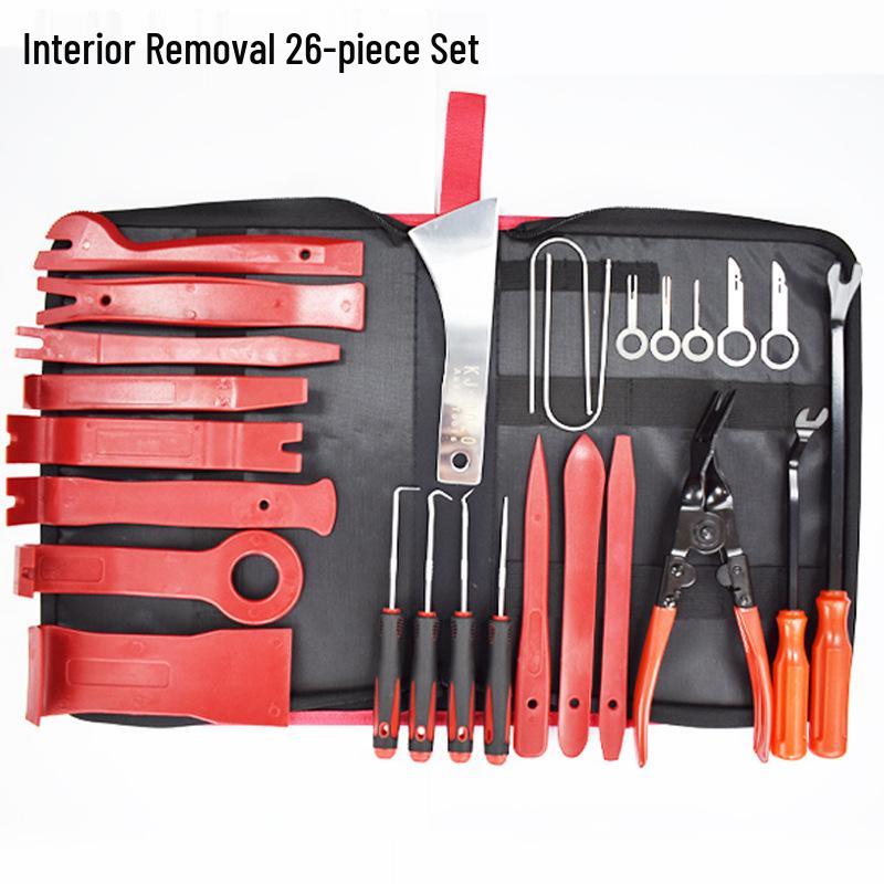 Набор инструментов для снятия обшивки и рычаг для салона автомобиля из нержавеющей стали