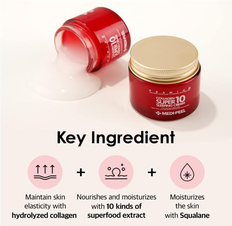 MEDI-PEEL Коллаген Супер10 Ночной крем 70мл