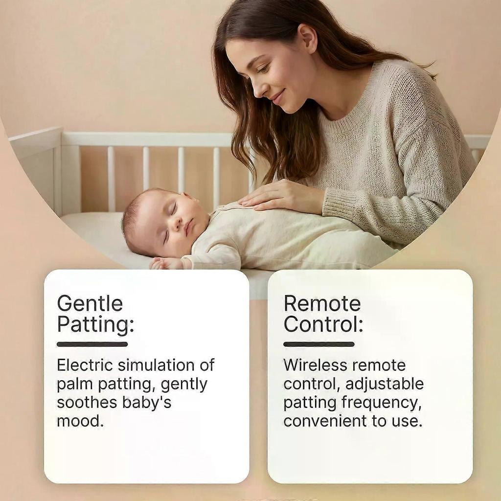 Baby Soothing Hand Puppet Plush Toy, Soft Minky Dot Sleep Companion For Infants, Comforting Stuffed Animal For Newborns