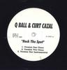 12-дюймовая пластинка Q BALL & CURT CAZAL - Rock The Spot / Live & Let Die D1001 D 1995 US Рэп и хип-хоп/R&B Б/У