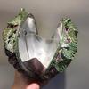 Grape Shape Evening Bag Clutches Red Wedding Crystal Clutch Purses Women Prom Bags Party Handbags Lady Dinner Banquet Purse