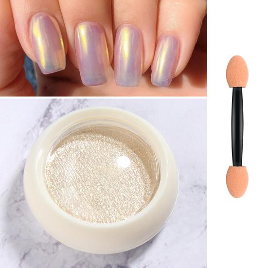Delicate Nail Surface Mini Aurora Powder Smooth High Saturation