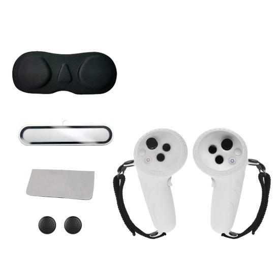 Силиконовый защитный кожух контроллера с противоскользящей рукояткой и защитой линз Защита гарнитуры VR