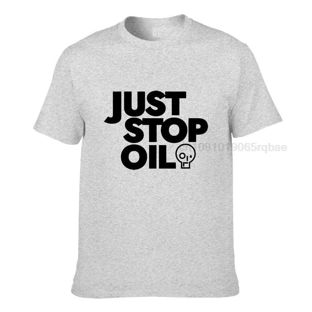 Just Stop Oil Tshirt Anti Environunisext Protest Save Earth Activist Green Recycle