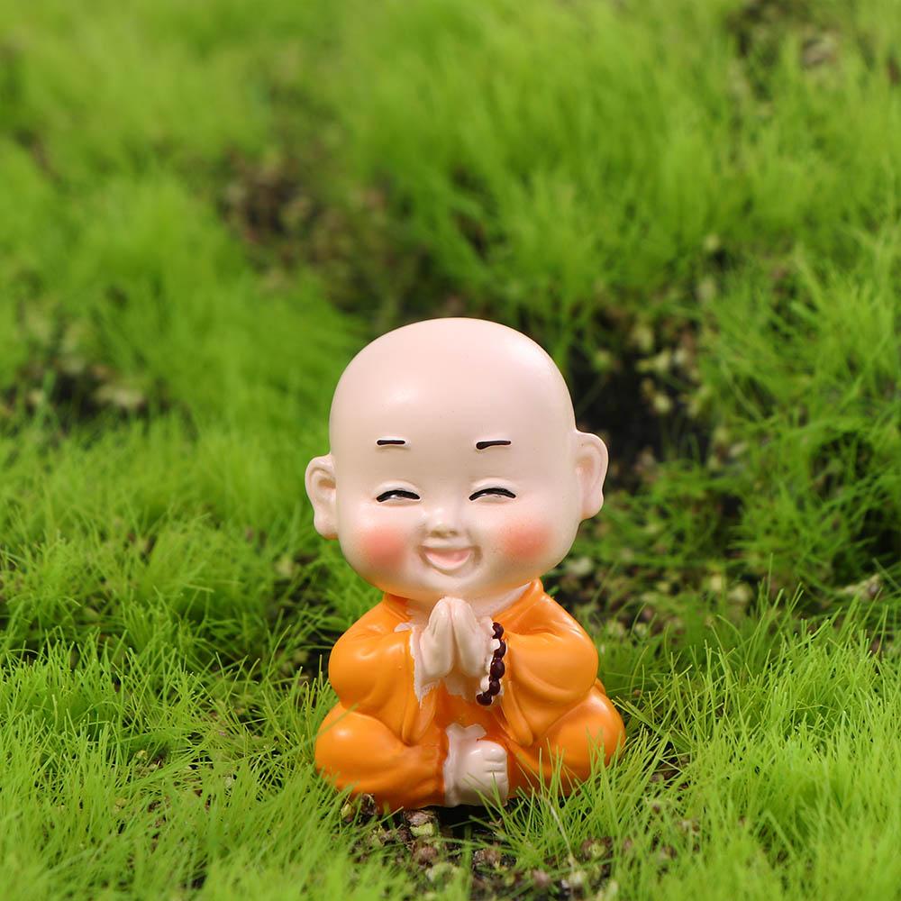Cute DIY Mini Micro Landscape Mini Figurine Garden Trinkets Small Ornament Buddha Ornaments