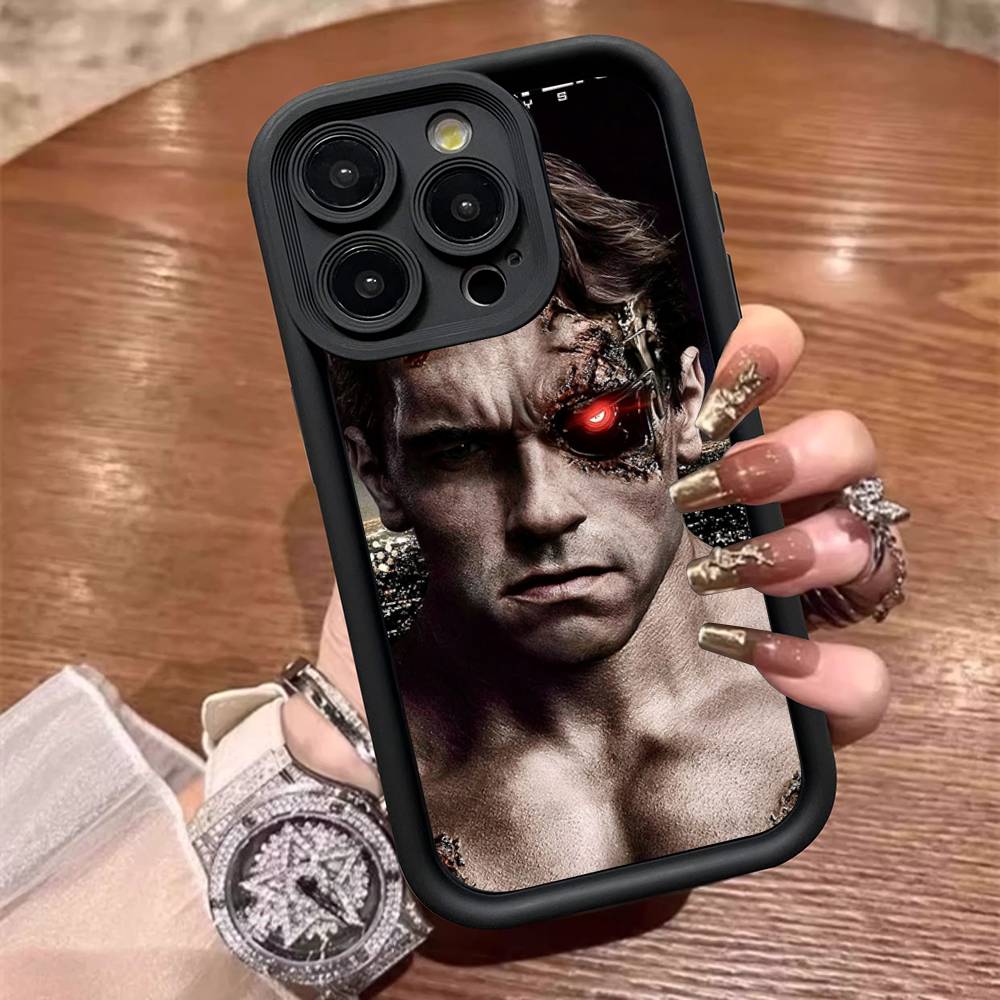 Sci Fi Movie The T-Terminator Phone Case For IPhone 17 16 15 14 13 12 11 Pro Max Silicone Back Cover