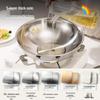 Handon 316 Stainless Steel 34cm Wok with Lid
