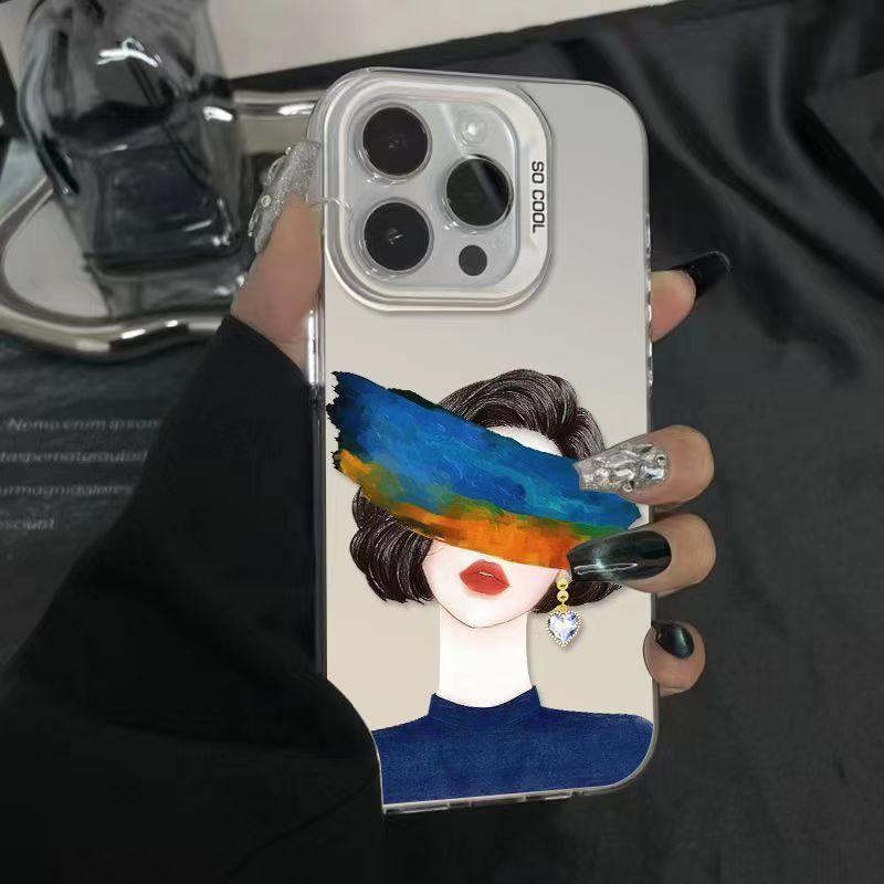 Подходит для чехла на телефон Apple 16 15promax Muse iphone14pro матовый 13pro12 изменение цвета под светом