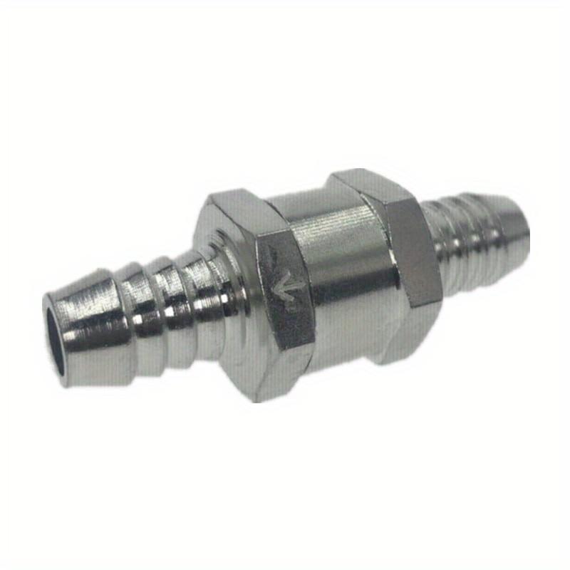 One Way 6/8/10/ 12mm 4 Size Valves Aluminium Alloy Fuel Non Return Check Valve One Way Fit Carburettor
