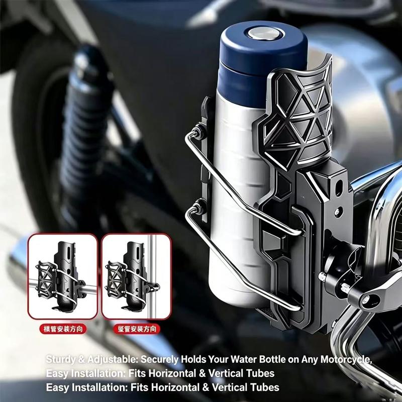 Motorcycle Cup Holder Anti-Vibration Drink Bracket For BMW R1300GS R1250GS R1200GS LC ADV F900GS F800GS F750GS F850GS F650GS