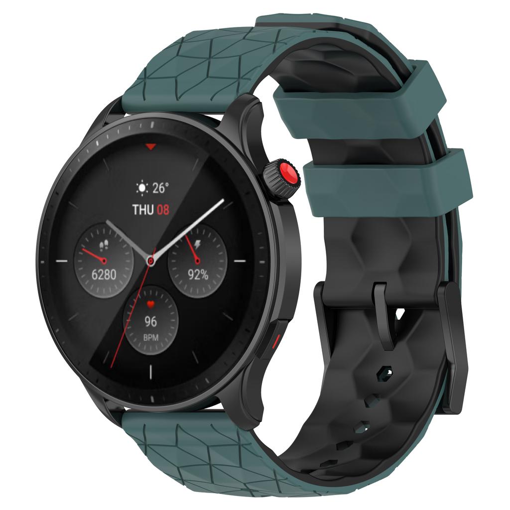 20 22mm Silicone Strap for Huami Amazfit GTR 47mm/4/3/Pro 2 2e Sport Watchband for Amazfit Pace Stratos 3 2 2S/Balance/GTS4 Band