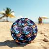 Gamer Print Size 5 Soccer Ball, Standard Match Football for Sports Game and Team Practice, Ideal Gift for Soccer Fans