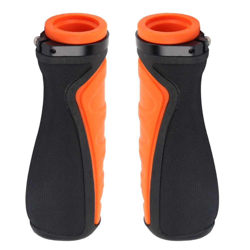 1 pair Rubber Mountain Bike Grips Ergonomic Handlebar Grips Bicycle Handle Grips  Road Cycling